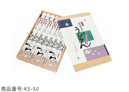 稲庭古来うどん 木箱入りたれ付き1050g(150g×7)、たれ